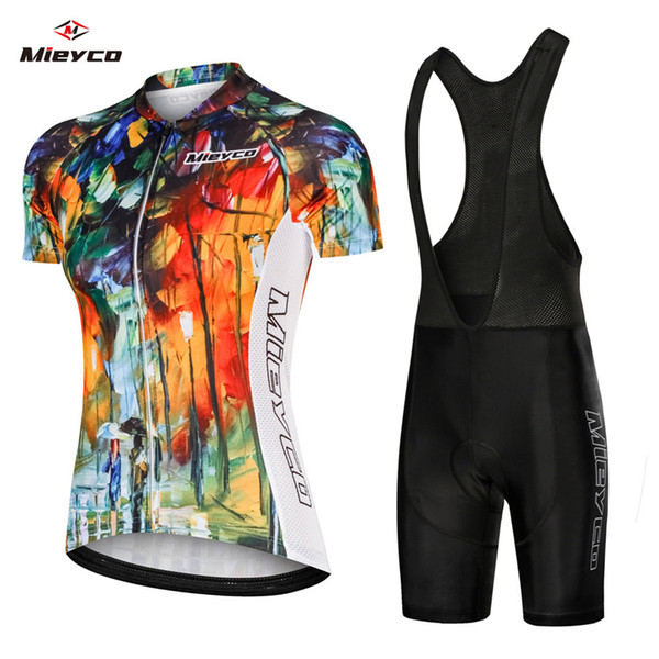 2020 Breathable bib Cycling Clothes Women Summer Short Sleeve Road Bike Clothing Set Female Bicycle Jersey Kit Wear Pro mtb Wear