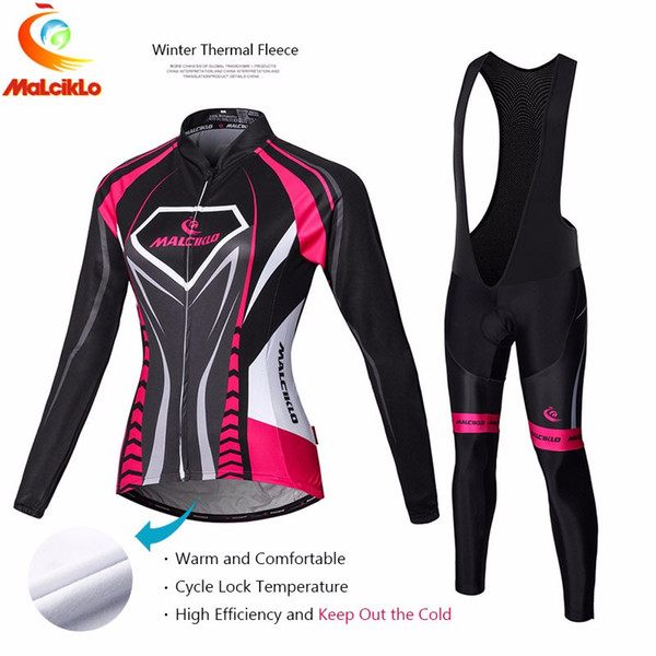 2020 Coodoopai Winter Thermal Fleece Long Sleeve Women Cycling sets Female Bike Clothes Sports Wear MTB cycling clothing maillot ciclismo