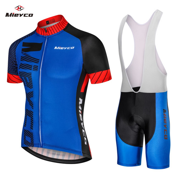 Coodoopai Cycling Jersey Competitive Grade Custom Design Short Sleeve Jersey Bib Shorts Team Biker Male Cycling Set Mountain bike wear