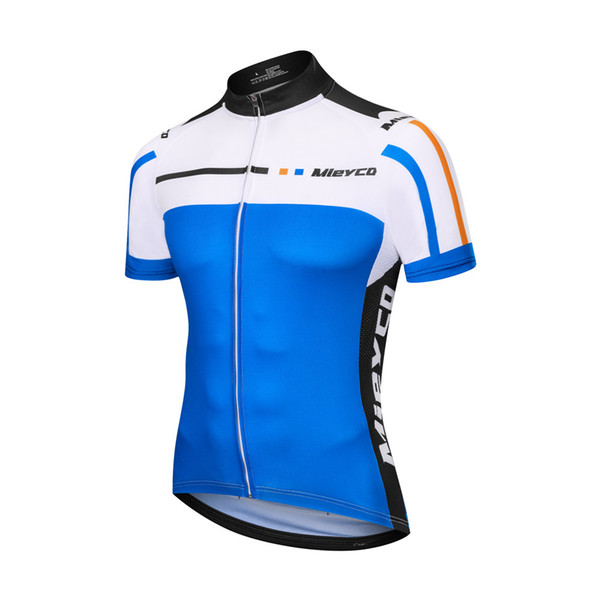 Team Coodoopai cycling jersey men aerodynamic fit short sleeve MTB cyclist racing sport wear Summer bicycle shirt Breathable