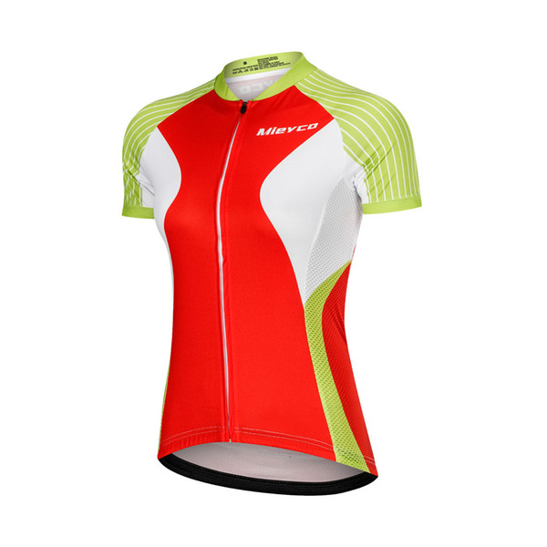 Women Cycling Jersey Ropa ciclismo Summer Short sleeve bike wear movement Breathable cycling clothing Girl Bicycle T shirt