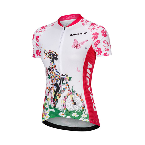 Women Cycling Jersey Bike Tops Summer Short Sleeve Shirt MTB Cycling Clothing Ropa Maillot Ciclismo Racing Bicycle Clothes