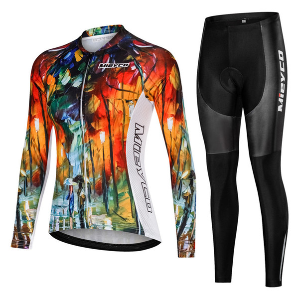 Pro Women Cycling Set MTB Bike Clothing Female Racing Bicycle Clothes Custom Design Mtb Bicycle Clothes Female Jersey