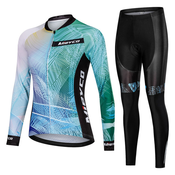 Mieyco Cycling Jersey Set Women Summer Cycling Wear Mountain Bike Clothes Bicycle Clothing MTB Bike 2020 Pro Team Cycling Suit