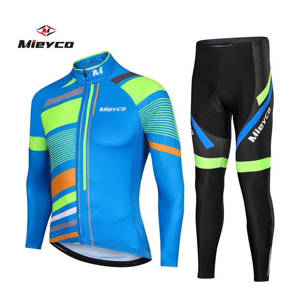 Mieyco Pro Cycling Jerseys Set Long Sleeves Cycling Wear Mountain Bike Clothes Bicycle Clothing MTB Bike Clothing Cycling Suit