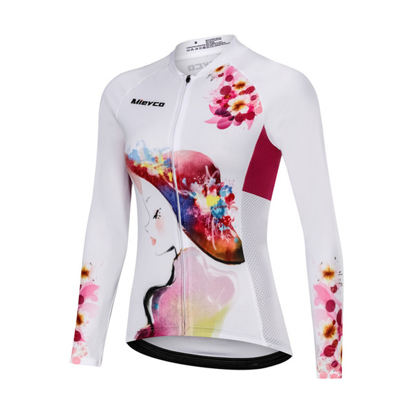 Women Cycling Jersey Tops Summer Bicycle Wear Maillot Ropa Ciclismo Racing Bike Clothes Spring Outdoor Long Sleeve T shirt