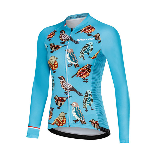 Women Quick Dry Cycling Jersey Mountain Bike Clothes Summer Long Sleeve Bicycle Clothing Ropa Ciclismo Tops Apparel Customized