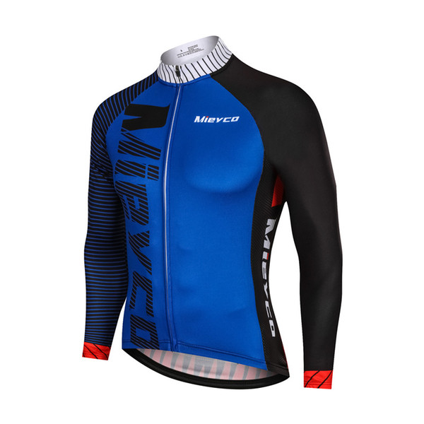 Men's Outdoor Sports Cycling Jersey Summer Autumn Bike Clothing Bicycle Long Sleeves MTB Shirts Cycling Wear Quick Dry Jersey