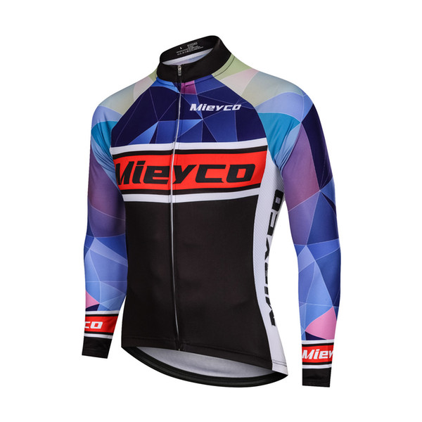 Men's Bike Jerseys Motocross Racing Jersey Quick Dry MTB Mountain Bike Downhill Long Sleeve Cycling Jersey Tops Jackets