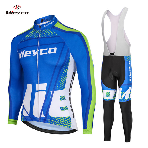 2020 Coodoopai TEAM Spring Summer Men's Cycling Jersey Long Sleeve Bicycle Clothing With Bib PANTS Ropa Ciclismo Mountain Jersey Sportswear