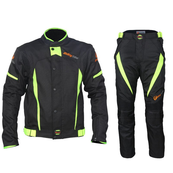 NEW ARRIVE! Riding Tribe Black Reflect Racing Winter Jackets and Pants,Motorcycle Waterproof Jackets Suits Trousers