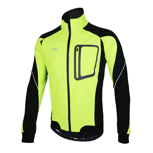 Winter Warm Thermal Cycling Long Sleeve Jacket Bicycle Clothing Windproof Jersey MTB Mountain Bike Jacket Y1302GR-3XL