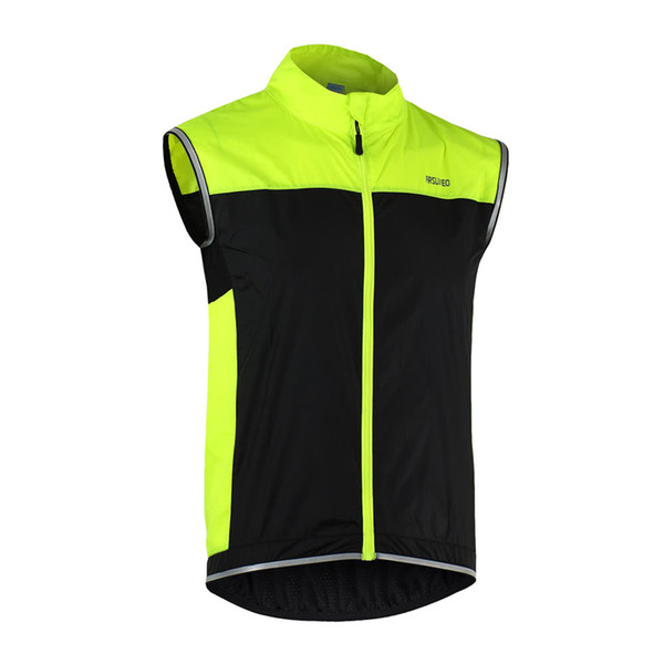 Men's Ultrathin Lightweight Sleeveless Coat Jacket Running Cycling Vest Chaleco De Ciclismo Colete De Bicicleta CS Y2204GR-M