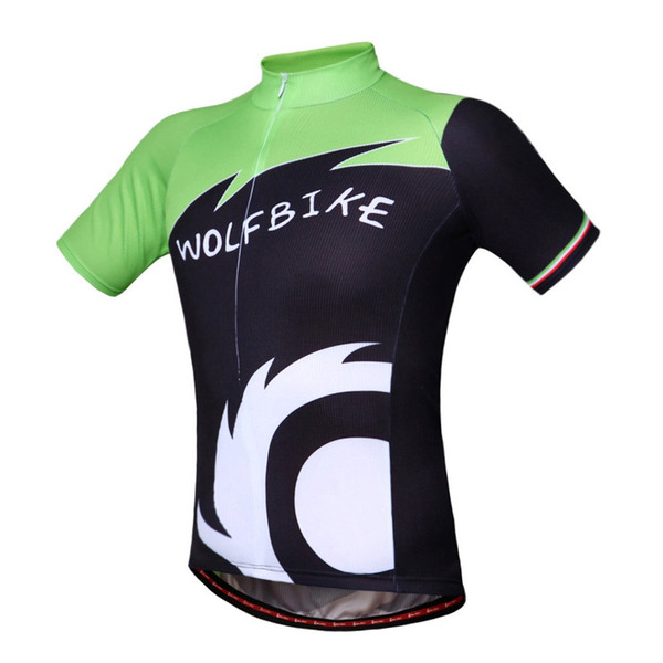 Unisex Cycling Bicycle Bike Wear Outdoor Short Sleeve Jersey Breathable Shirt Riding Jacket Y0696L