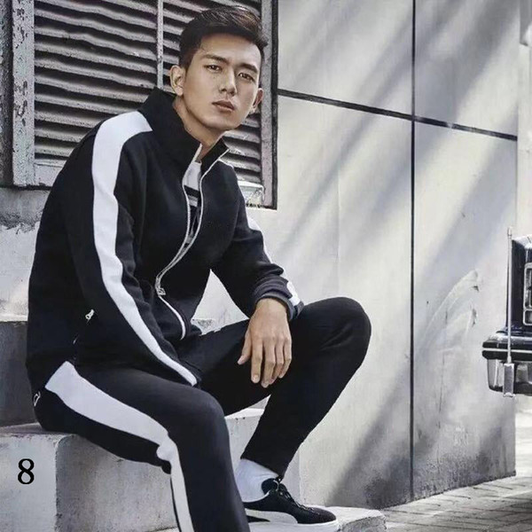 Designer Men's Tracksuits Fashion Jogging Autumn Winter Casual Sport Wear Brand with Letters and Logo Print Plus Size S-3XL*