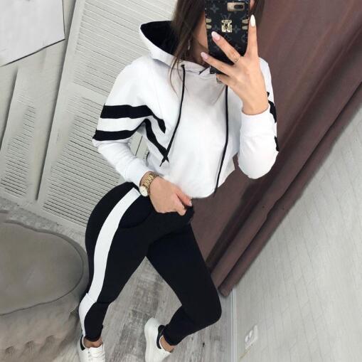 new Fashion Designer Tracksuit Spring Autumn Casual Brand Sportswear Track Suits High Quality HoodiesClothing