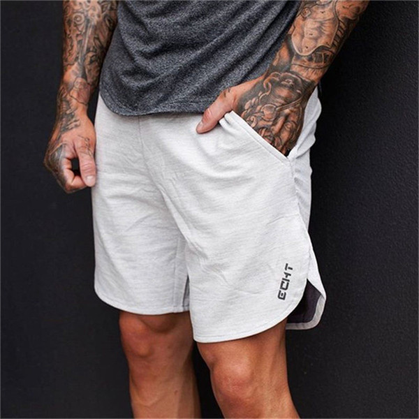 Men Cotton Shorts Run Jogging Sports Fitness Bodybuilding Sweatpants Male Profession Workout Training Brand Mens Gym Short Pants