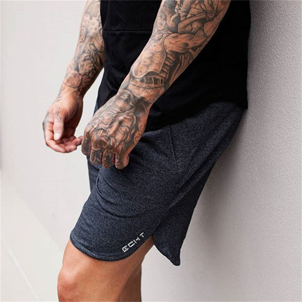 Hot Sale Men Cotton Shorts Run Jogging Sports Fitness Bodybuilding Sweatpants Male Profession Workout Training Brand Mens Gym Short Pants