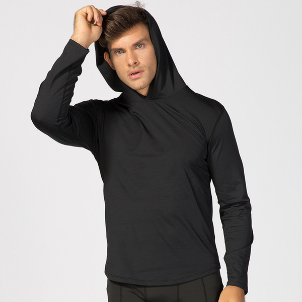 Men's Sports clothing running training hoodie fitness clothes sports casual long-sleeved fitness jacket