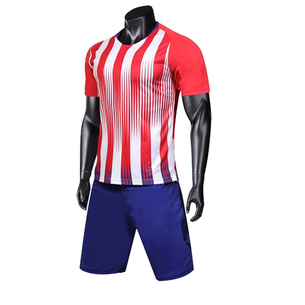 Men Soccer Jerseys New France Football Jersey Light breathable Comfort ZRY 002 football training uniform Sportswear