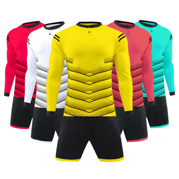 Best Selling Football Soccer Jersey Long Sleeve Children Kids Men Women Training Team Quick Dry Breathable Trendy Clothing Plus Size XXXL