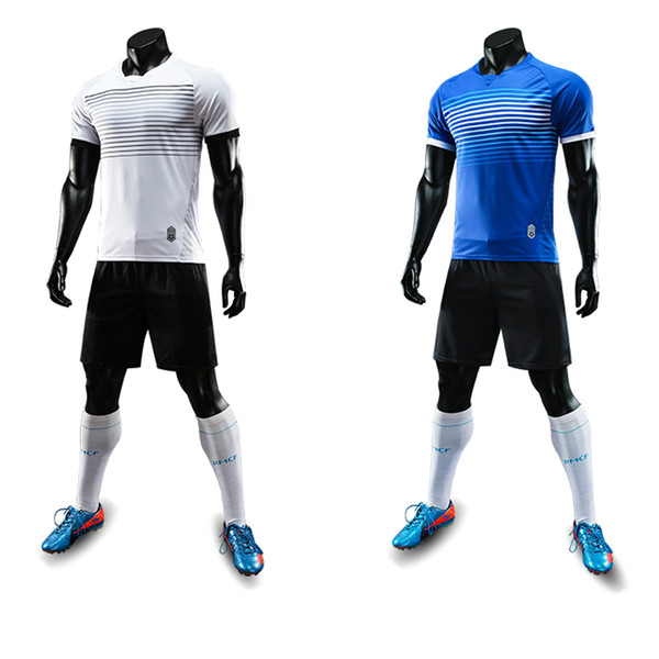 Men Soccer Jerseys New France Football Jersey Light breathable Comfort HM 002 football training uniform Sportswear