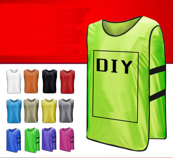 soccer jersey Breathable against clothing football basketball training vest football team detachment advertising vest group expansion vest