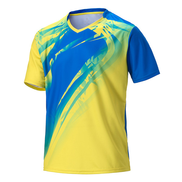 Men women couple short sleeve tennis shirts golf table jersey uniforms sport clothing badminton shirt running t-shirt sportswear