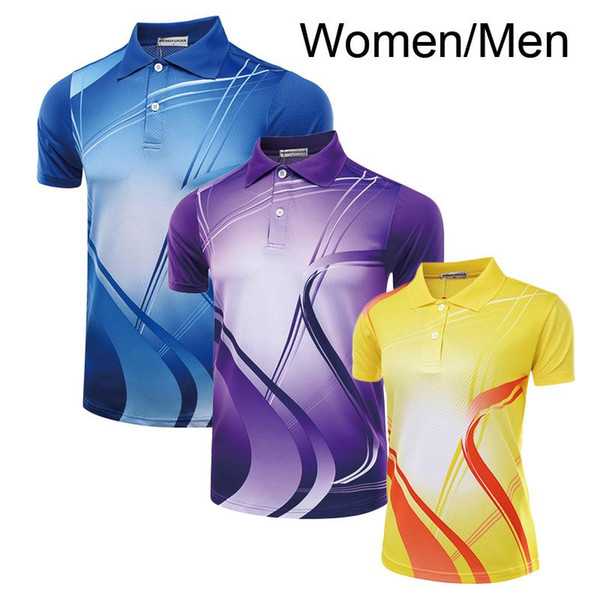 Free Print badminton shirt Men / Women , Table tennis shirt , Badminton t female/male sports Tennis 5051AB