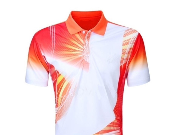 Manufacturer direct selling fast dry breathable sports T-shirt customized new tennis sportswear sports suit processing customization