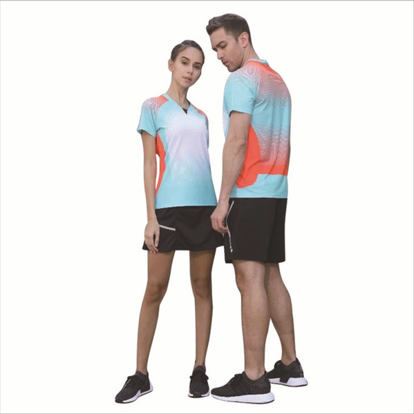 Tennis clothing manufacturers customized wholesale couples suit tennis men and women sportswear can be printed logo