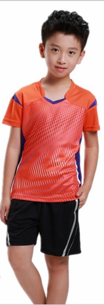 Children's tennis apparel boys and girls tennis uniform light version speed dry sportswear training match clothing