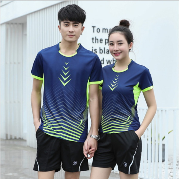 New tennis suit suit for women's and men's tennis sportswear polyester quick-dry polyester free of mail