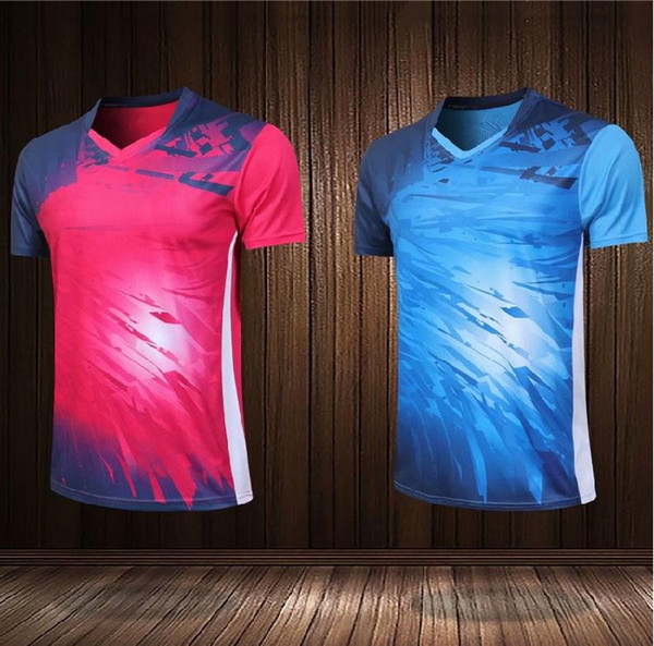 Summer new product Malaysia tennis match suit men's and women's T-shirt quick dry breathable team suit match