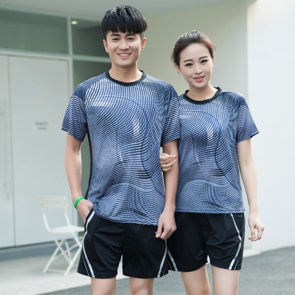 New table tennis clothes, Qucik dry Badminton sports clothes Women/Men, Tennis suit , badminton wear sets A106