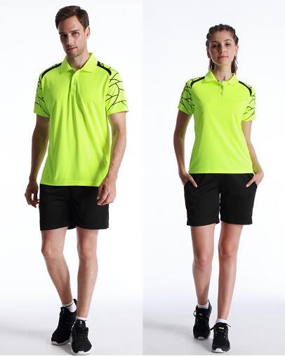 FREE SHIPPING HOT SALE Leisure Sportswear Set Male and Female Couples Short Sleeved Tennis a008