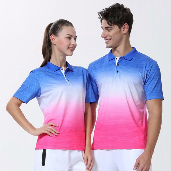 New Badminton shirts Men , sport shirt Tennis shirts Male , table tennis tshirt Quick dry Fitness sports training tshirts