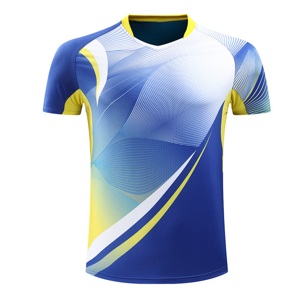 Free Printing Badminton shirt , Tennis shirt men , Quick dry Tennis shirts ,Table T-shirt sports shirts 225