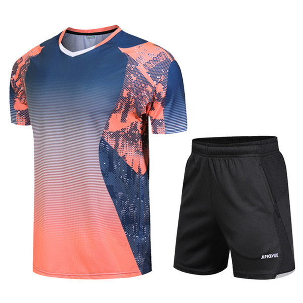 Hot, New, Men/Women Badminton Shirt + Shorts, Tennis T-shirt, Table Tennis Quick-drying Fitness Training Set