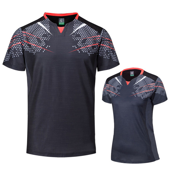 New Badminton shirts Men / Women, sport Tennis shirts Male , table tennis shirt , Quick dry running 1030