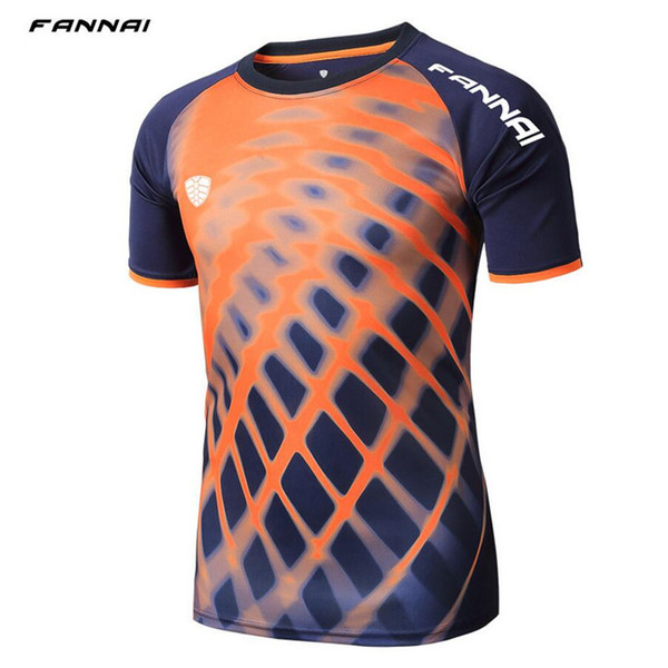 FANNAI Brand 2017 new men Tennis shirts Outdoor sports O-neck clothing Running workout badminton Short sleeves t-shirt tees tops