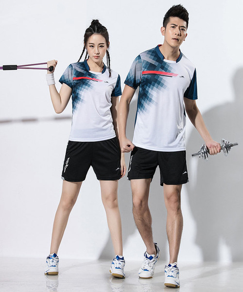 2018 Male / Female Tennis shirts , Suits tennis men , table Clothing badminton Jerseys Shorts pingpong Shorts Clothes