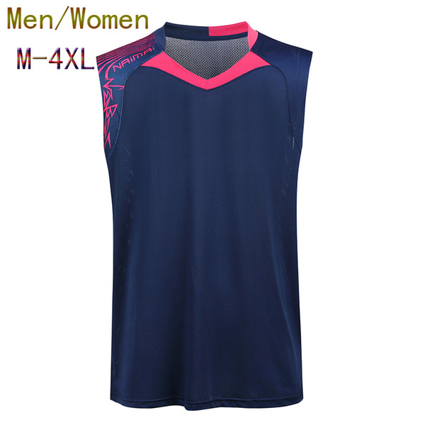 Badminton sleeveless Jersey Women/Men,badminton shirt,Table Tennis shirt,sleeveless Tennis sport shirt,ping pong shirt PQ2018