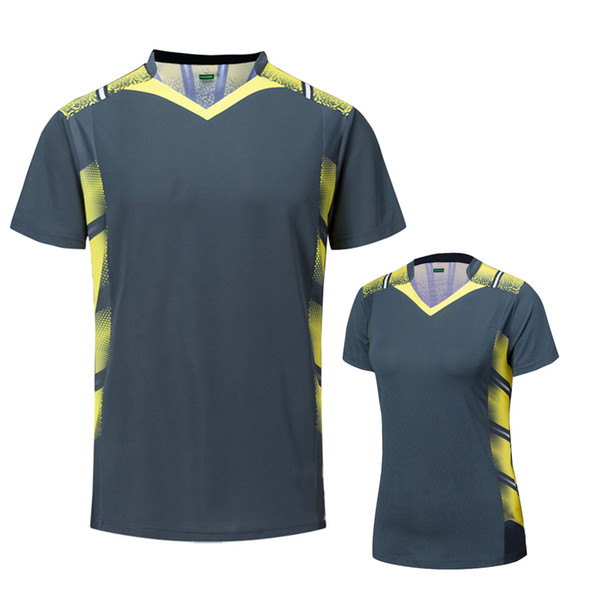 New Badminton shirts Men / Women, sport Tennis shirt Male , table tennis tshirts , Quick dry running shirt 1031