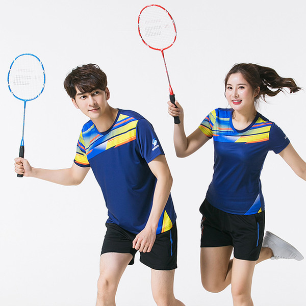 Free Print New Qucik dry Badminton sports clothes Women/Men,Tennis suit,table tennis clothes,Tennis set,badminton wear sets 3879