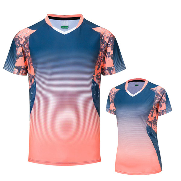 New Badminton shirts Men / Women, sport shirts Tennis shirt Male , table tennis , Quick dry running Tshirts 1026