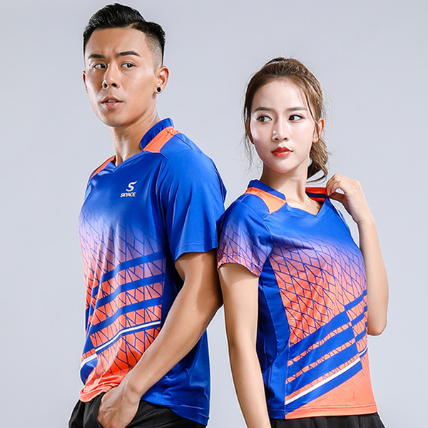 New Badminton sports shirts , Women/Men Table Tennis shirt ,table tennis shirts badminton wear Quick dry 232A