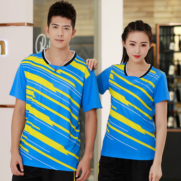 New Quick dry Badminton clothes , Tennis shirts ,Table Tennis shirt, sports shirt , shirt Male/Female 3090A