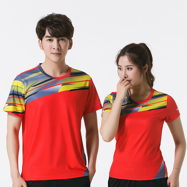 New Quick dry Badminton clothes , Tennis shirts,sports shirt , Table Tennis shirt, shirt Male/Female 3879