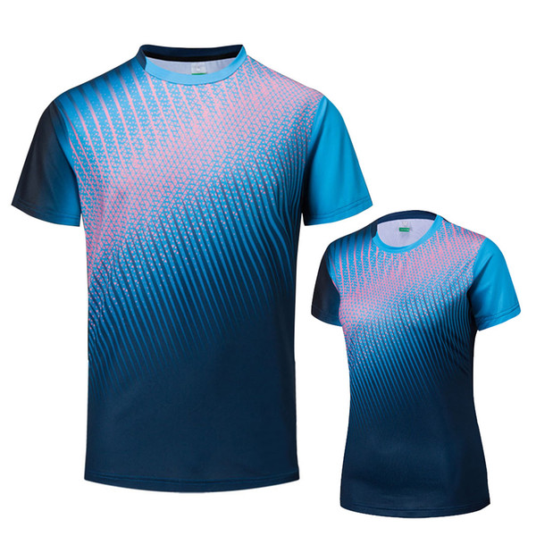 New Badminton shirt Men / Women, sport t-shirts Tennis shirts Male , table tennis shirts , Quick dry running 1029